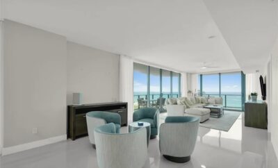 Contemporary Oceanfront Corner Residence