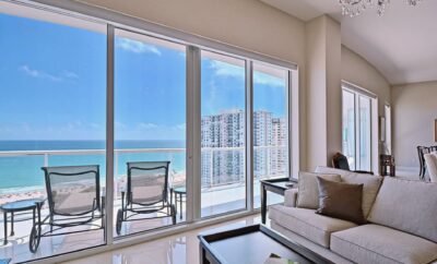 Elegant Oceanfront Penthouse with Panoramic Views