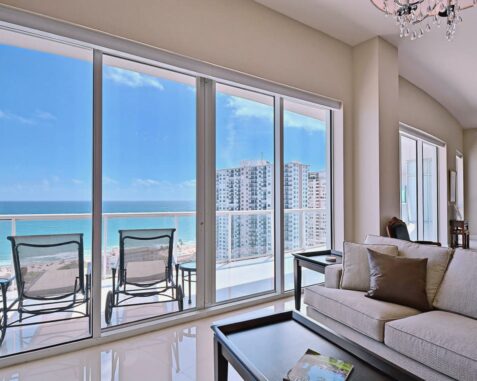 Elegant Oceanfront Penthouse with Panoramic Views