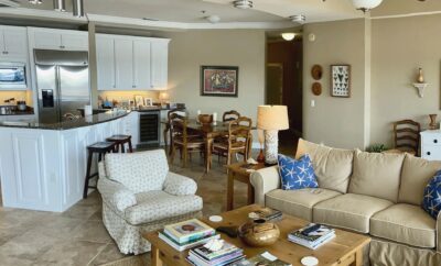 Elegant 3-Bedroom Condo with Lake Views