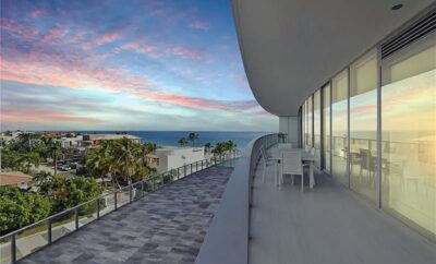 Two-Bedroom Apartment with Oceanfront Balcony