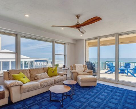 Oceanfront 3-Bedroom Condo with Direct Beach Access​