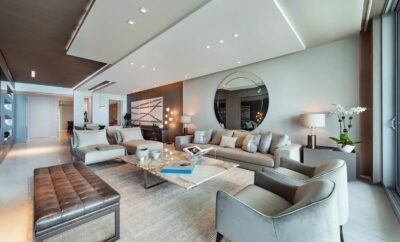 Elegant 4-Bedroom Oceanfront Condo with Skyline Views